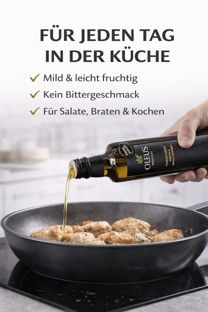 Oleus griechisches Olivenöl extra nativ - AWARD 1 Liter (2x500ml)