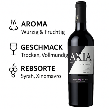 AXIA Rotwein trocken - Alpha Estate 750ml