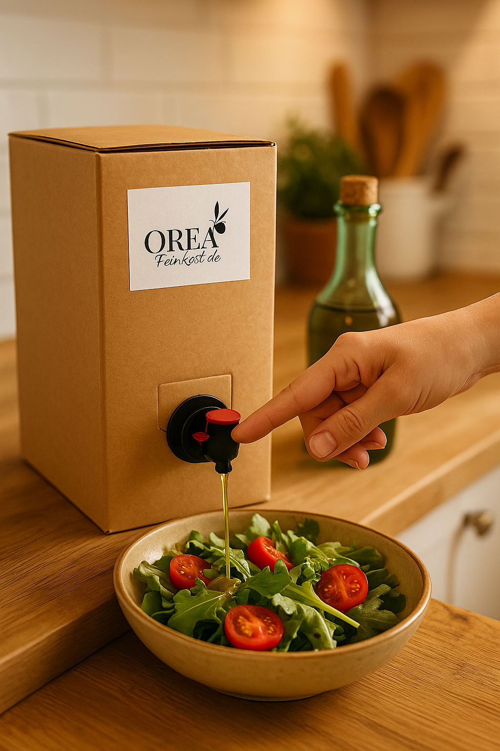 OREA-FEINKOST Bio griechisches Olivenöl nativ extra – Bag-in-Box 5 L