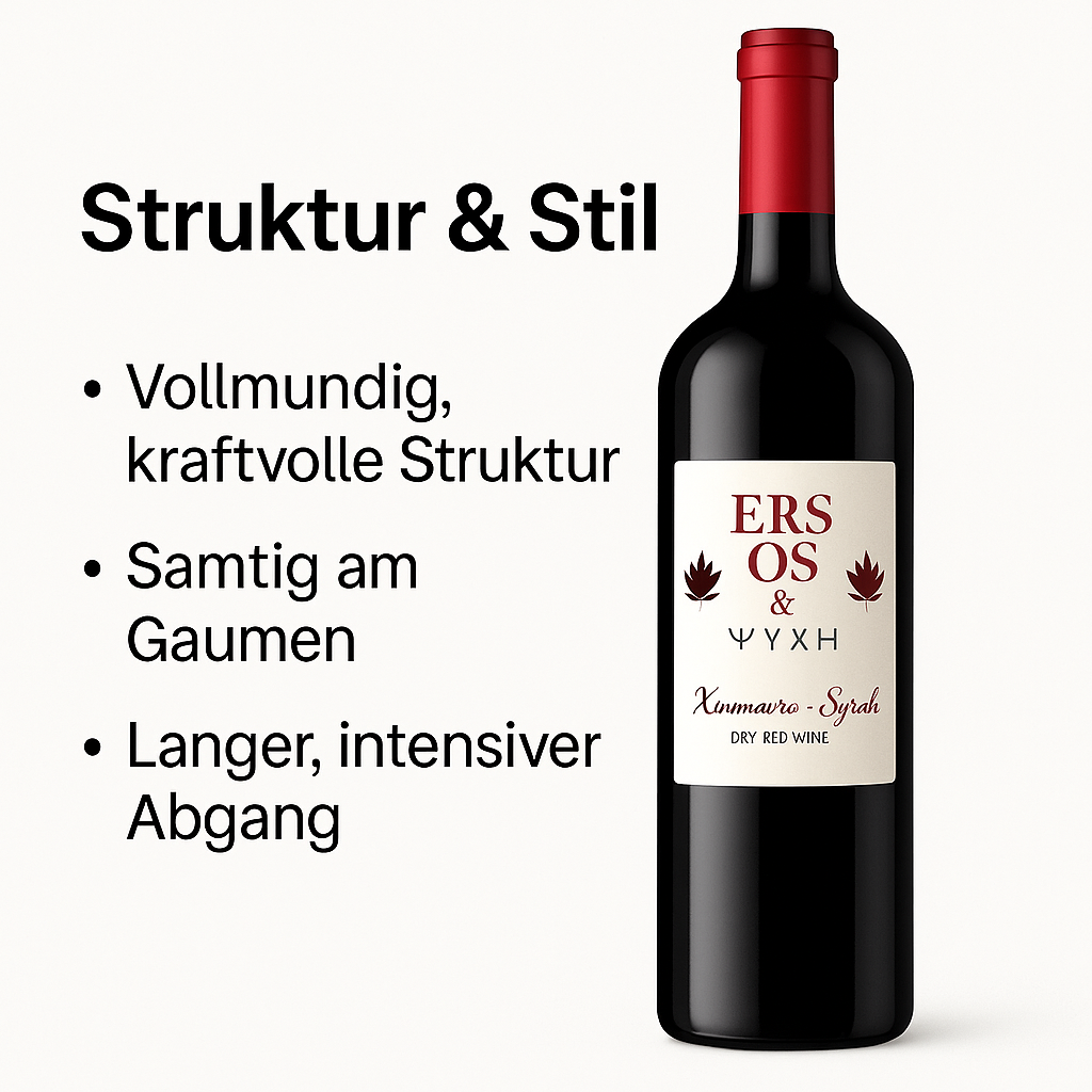 Eros & Psyche griechischer Rotwein