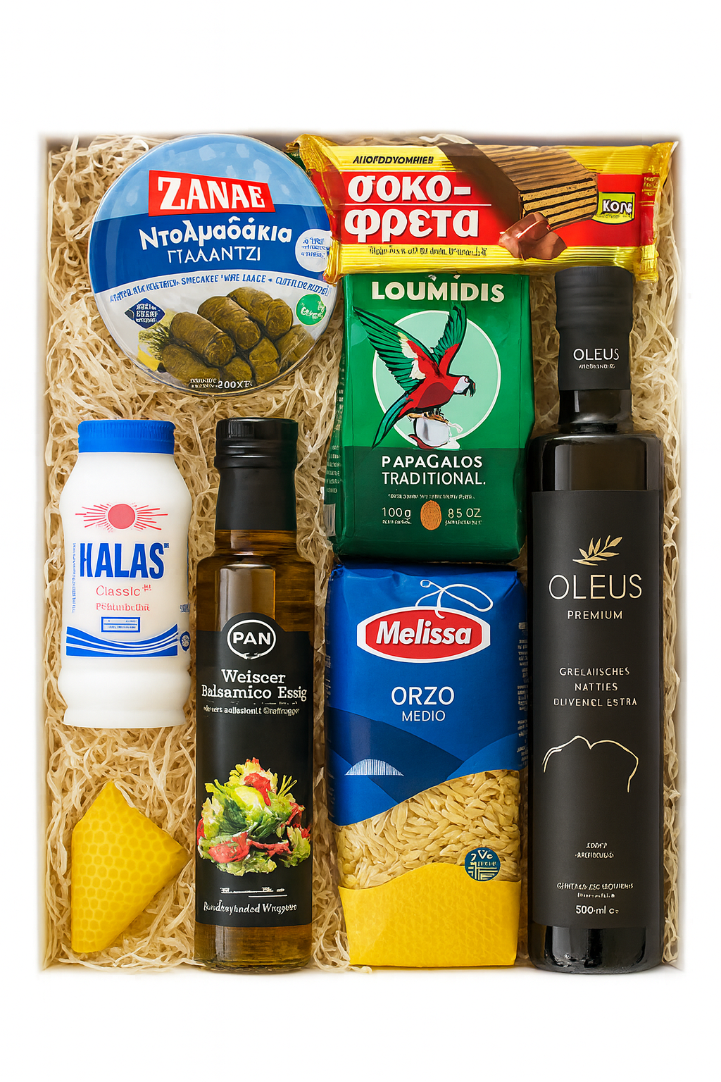 Delight Box OREA-Feinkost.de - Olivenöl Geschenk Box, Präsentkorb