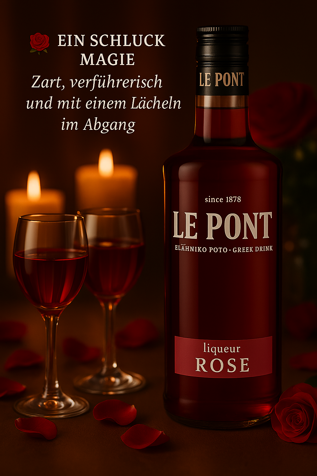 Vorteilspaket Le Pont Rosenlikör 6x 700ml