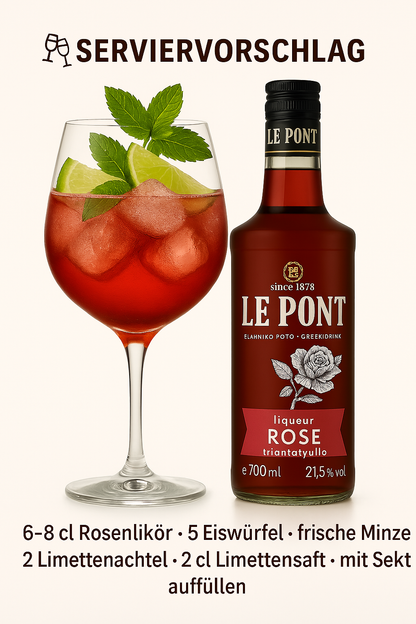 Vorteilspaket Le Pont Rosenlikör 6x 700ml