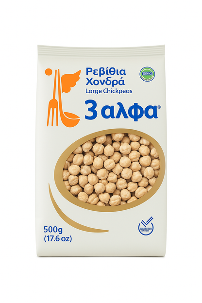 3 Alfa Kichererbsen groß 500g