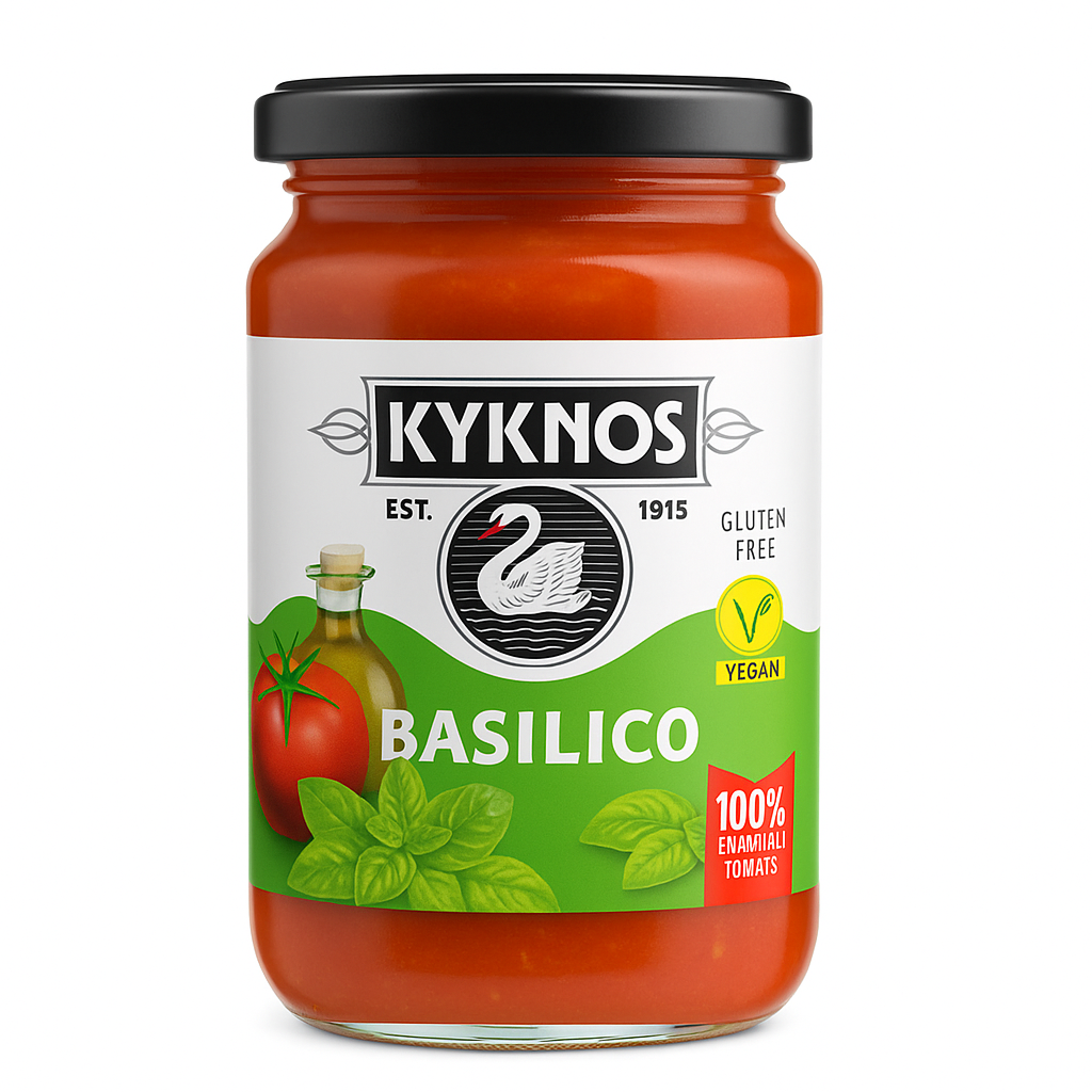 KYKNOS Tomatensauce Basilikum - 350g