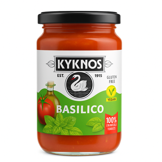 KYKNOS Tomatensauce Basilikum - 350g