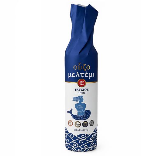Ouzo Meltemi – Premium Ouzo aus Griechenland mit Anisgeschmack, 700 ml, 40 % vol.
