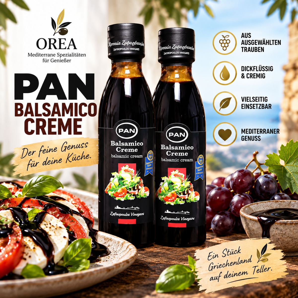 Probierset Balsamico Creme + Balsamico Creme Feige 2x250ml