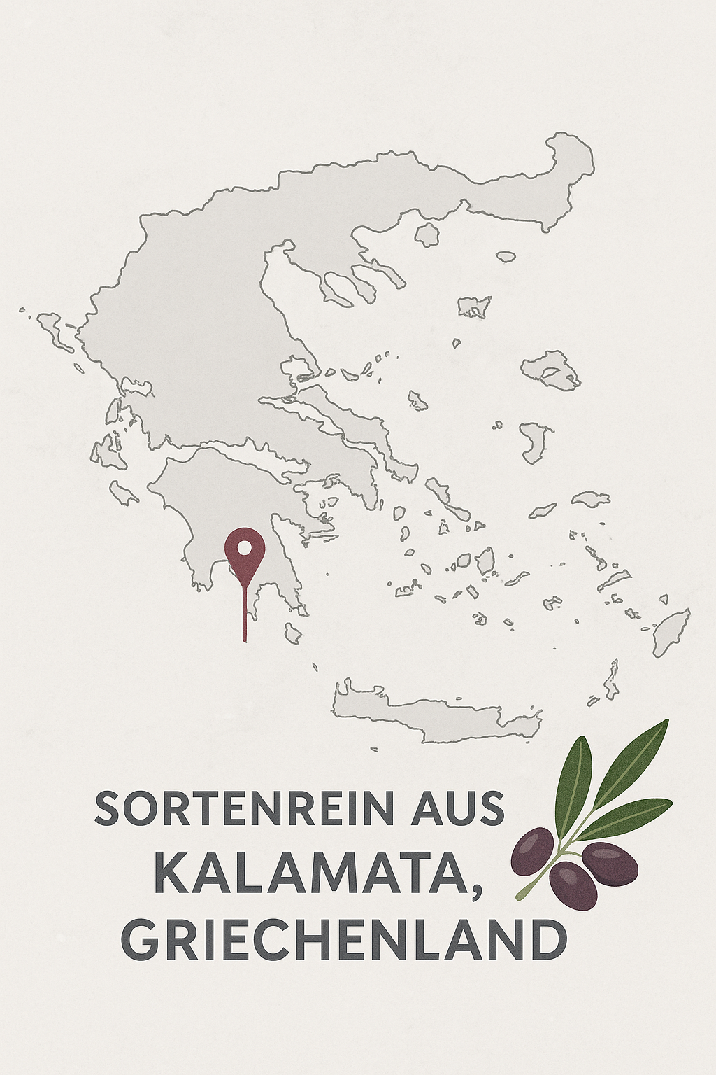 Kreta Olivenöl 1L + Kalamata Oliven 250g gratis | Probierset für Griechischen Bauernsalat | Extra Nativ, Kaltgepresst