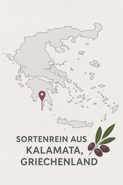 Kreta Olivenöl 1L + Kalamata Oliven 250g gratis | Probierset für Griechischen Bauernsalat | Extra Nativ, Kaltgepresst