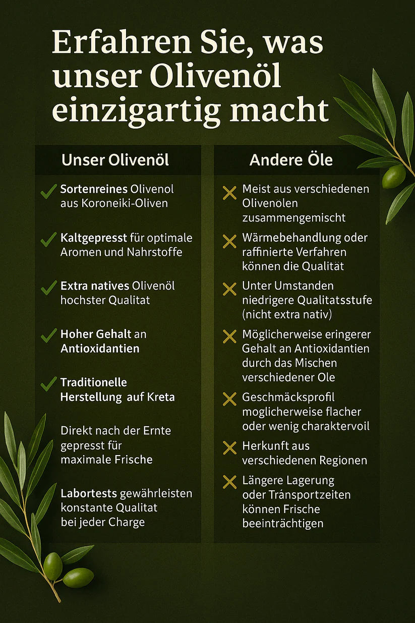 Kreta LOF griechisches Olivenöl 5 Liter extra nativ Kanister (mindesthaltbar unter 12 Monate)