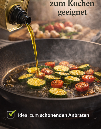 Kreta LOF griechisches Olivenöl 5 Liter extra nativ Kanister (mindesthaltbar unter 12 Monate)