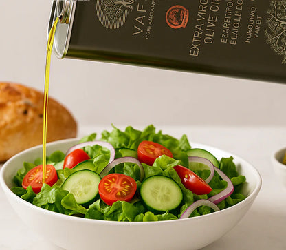 OREA Feinkost – Natives Olivenöl extra 5 L (Kreta, Koroneiki) – Set mit Balsamico 250 ml + Oregano 50 g