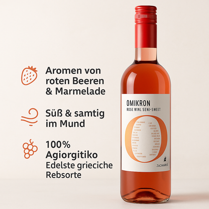 Omikron Imiglykos Rosewein (lieblich) 750ml