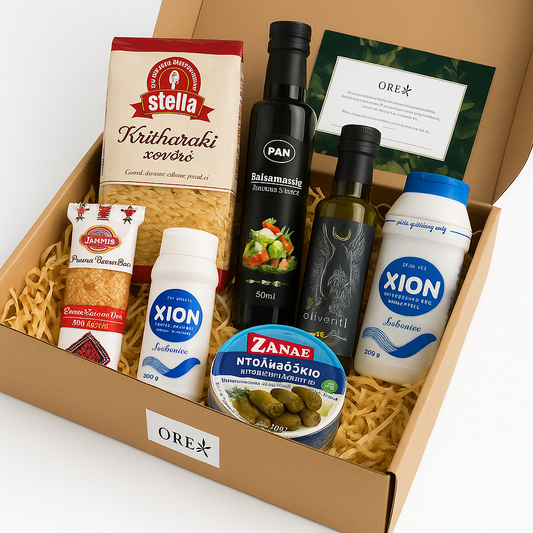 Öl Essig Greece Box OREA-Feinkost.de - Geschenk Box, Präsentkorb