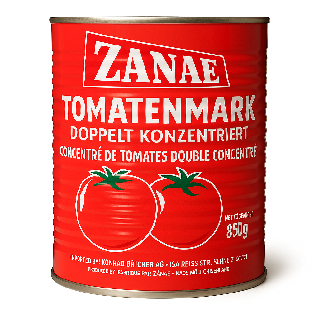 ZANAE Tomatenmark doppelt konzentriert 850g