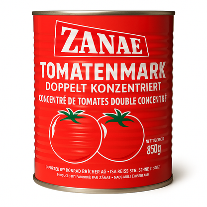 ZANAE Tomatenmark doppelt konzentriert 850g