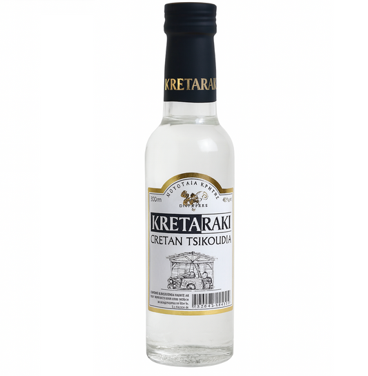 Tsikoudia Kreta Raki (Tsipouro) - Kretaraki ohne Anis 200ml