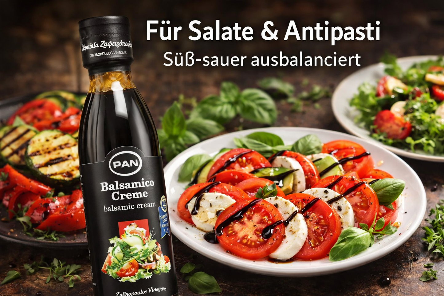 PAN Balsamico Creme Klassik 250 ml – Klassische Balsamico-Creme (2x250ml)