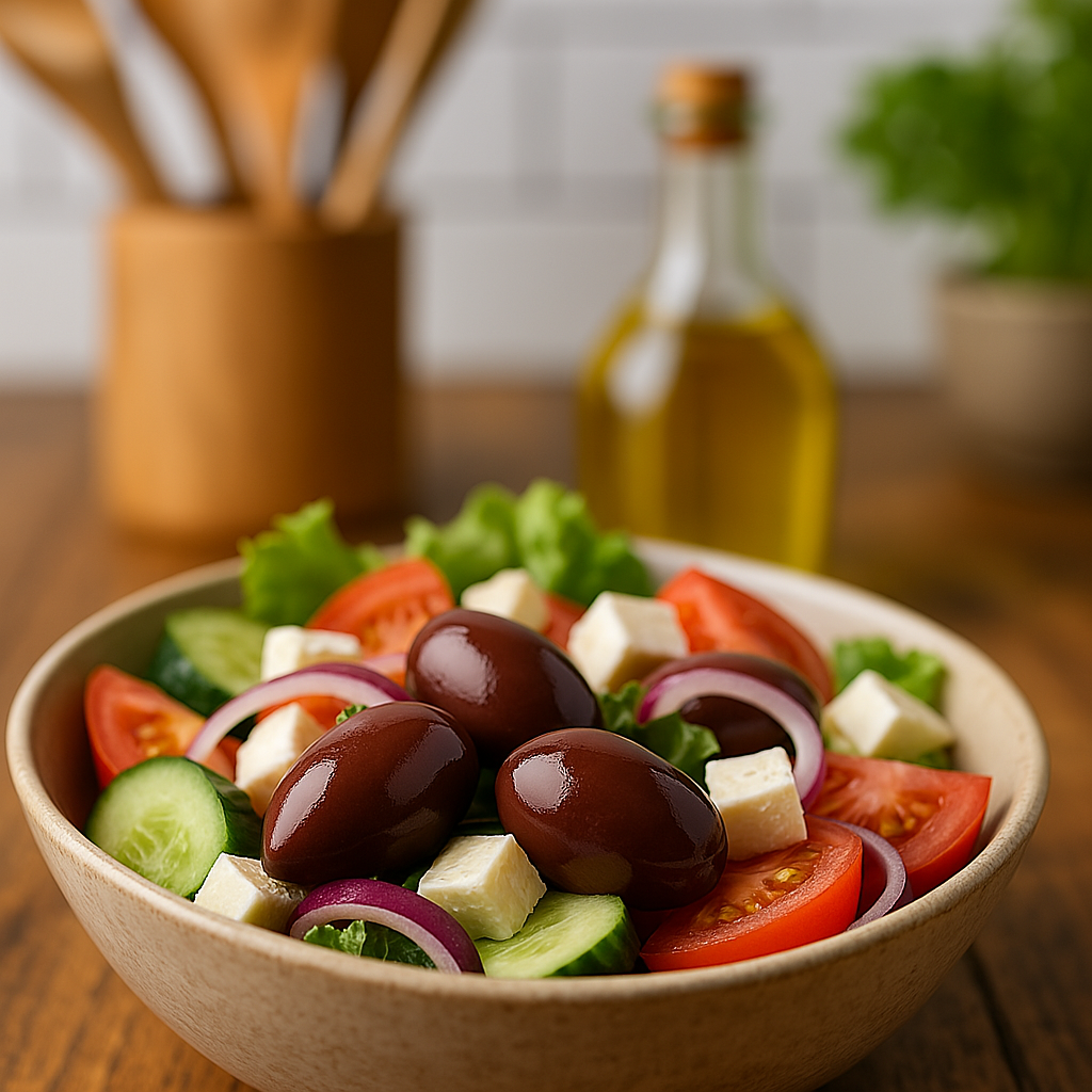 Lamda Estate - Kalamata schwarze griechische Oliven 3x 1Kg