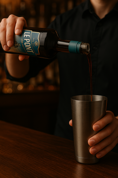 Le Pont Kaffelikör 700ml – Hochwertiger Kaffeelikör für Espresso Martini & edle Cocktails | Vollmundig & aromatisch