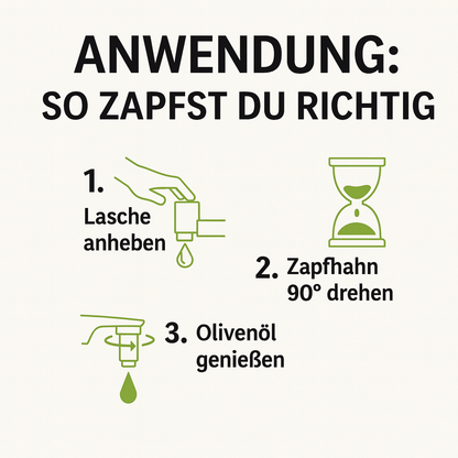 OREA-FEINKOST Bio griechisches Olivenöl nativ extra – Bag-in-Box 5 L