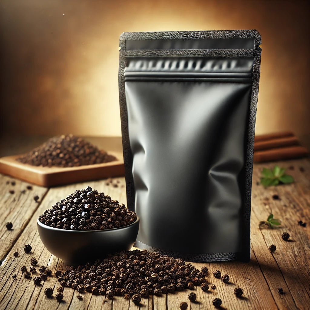 Salz & Pfeffer Probierset - Ganzer Pfeffer und Grobes Meersalz (50g+250g)
