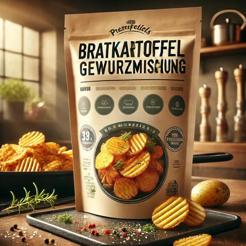 Bratkartoffel Gewürzmischung 125g - für knusprige Kartoffeln | Natürlich & Aromatisch