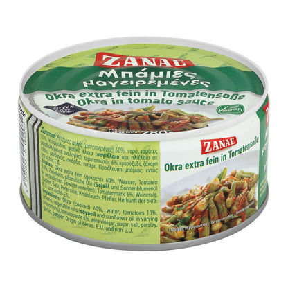 ZANAE Bamies - Okraschoten in Tomatensauce 280gr