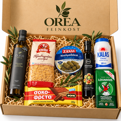 Delight Box OREA-Feinkost.de - Olivenöl Geschenk Box, Präsentkorb