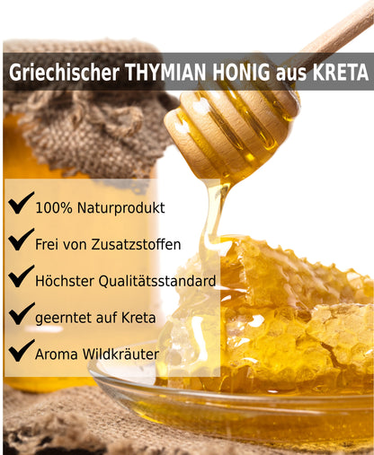 Kreta Thymian Honig Asterousia 450g