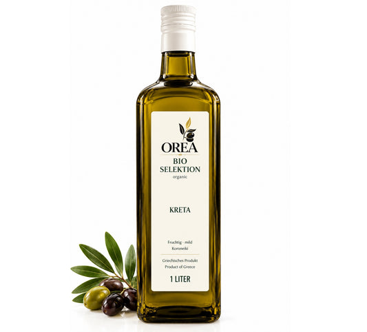 OREA Bio Olivenöl Extra Nativ aus Kreta – 1L Koroneiki (Ernte 2025/26) | Frisch abgefüllt