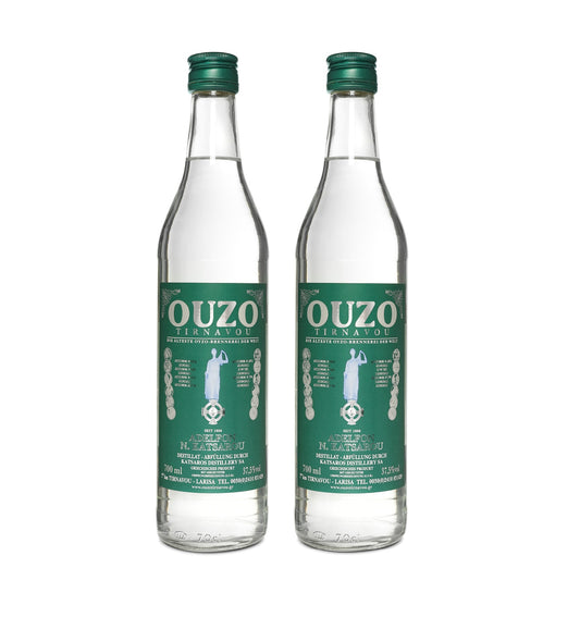 griechischer Ouzo grün Katsaros 2x 700ml