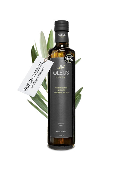 Oleus griechisches Olivenöl extra nativ - AWARD 1 Liter (2x500ml)