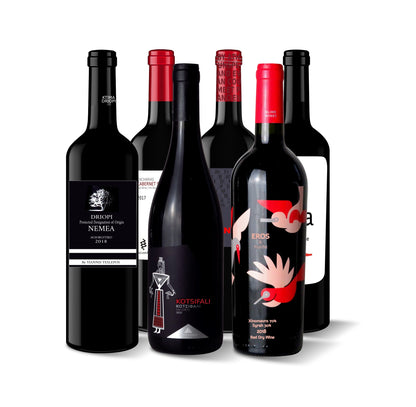 OREA.FEINKOST - Probierspaket griechischer Abend Rotwein 6x 750ml