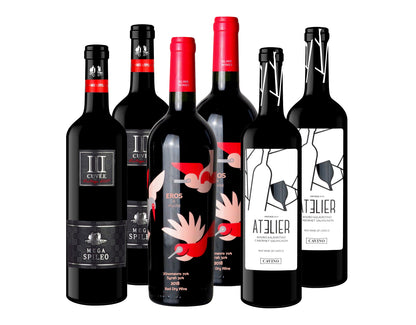 Red Wines Highlight griechischer Rotwein Paket 3x2