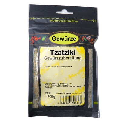 Tzatziki Gewürzmischung, Zaziki – Mediterranes Gewürz für Dips & Saucen (100g)