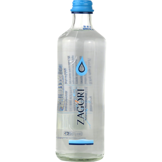 ZAGORI Mineralwasser still 500ml Glasflasche (+4 Werktage Versandzeit)