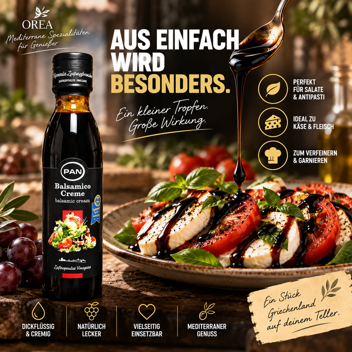 Probierset Balsamico Creme + Balsamico Creme Feige 2x250ml