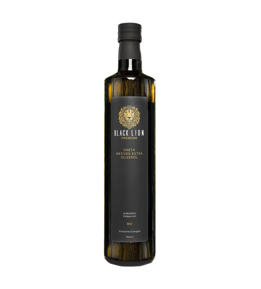 Kreta Black Lion Bio Griechisches Olivenöl extra nativ 750ml