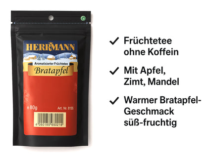 Tee Bratapfel, aromatischer Früchtetee 80g
