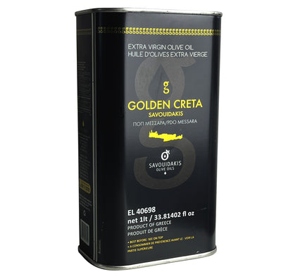 Golden Creta, natives Olivenöl extra aus Kreta 500ml Kanister, frische Ernte