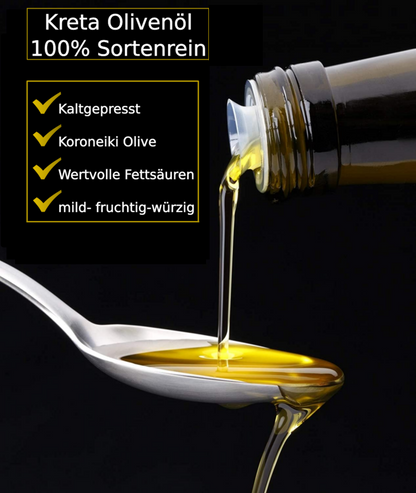 Golden Creta, natives Olivenöl extra aus Kreta 1 Liter Kanister