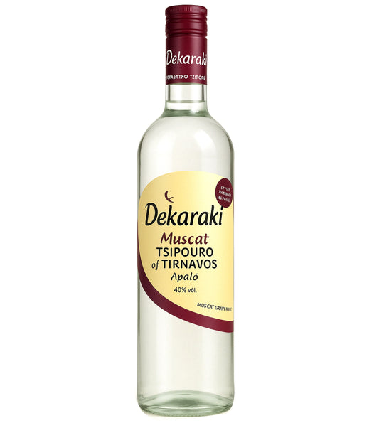 Dekaraki Tsipouro Muscat mit Anis – Aromatischer Genuss aus Griechenland, 700 ml