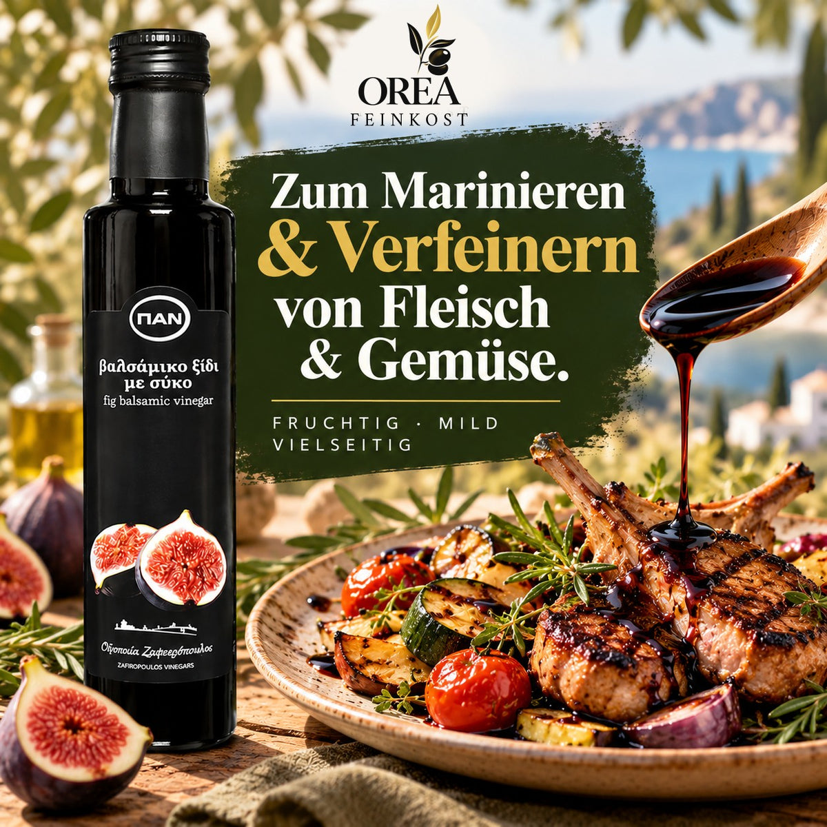Balsamico Essig mit Feige PAN 250ml