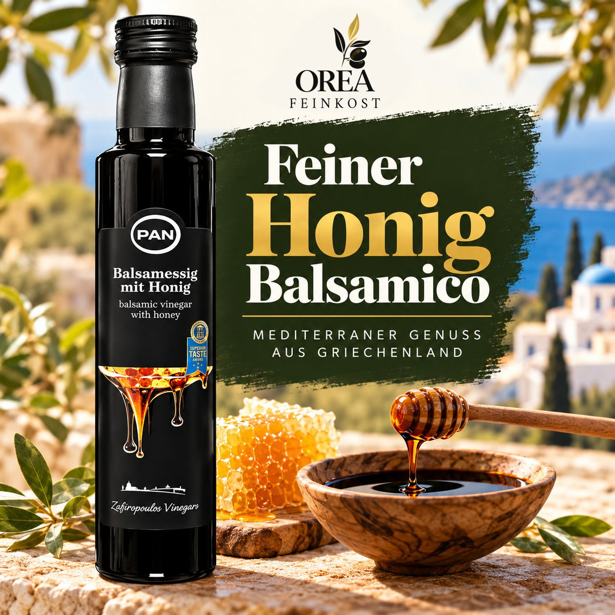 Balsamico Essig mit Honig PAN 250ml