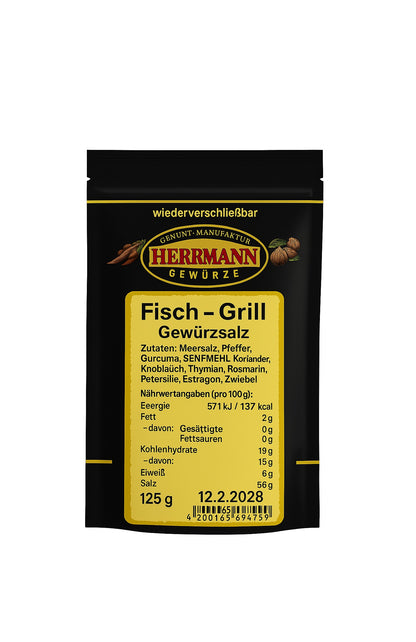 Grill-Gewürzsalz für Fisch | Perfekte Fischwürze zum Grillen & Braten