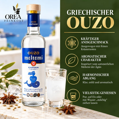 griechischer Ouzo Meltemi Gatsios 200ml