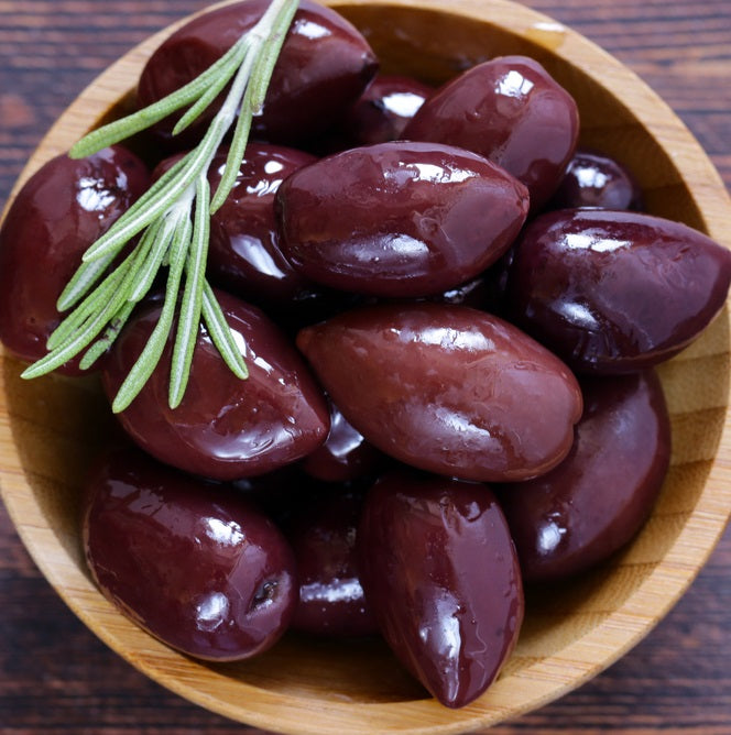 Kalamata Mamouth, griechische Oliven in Salzlake 3Kg