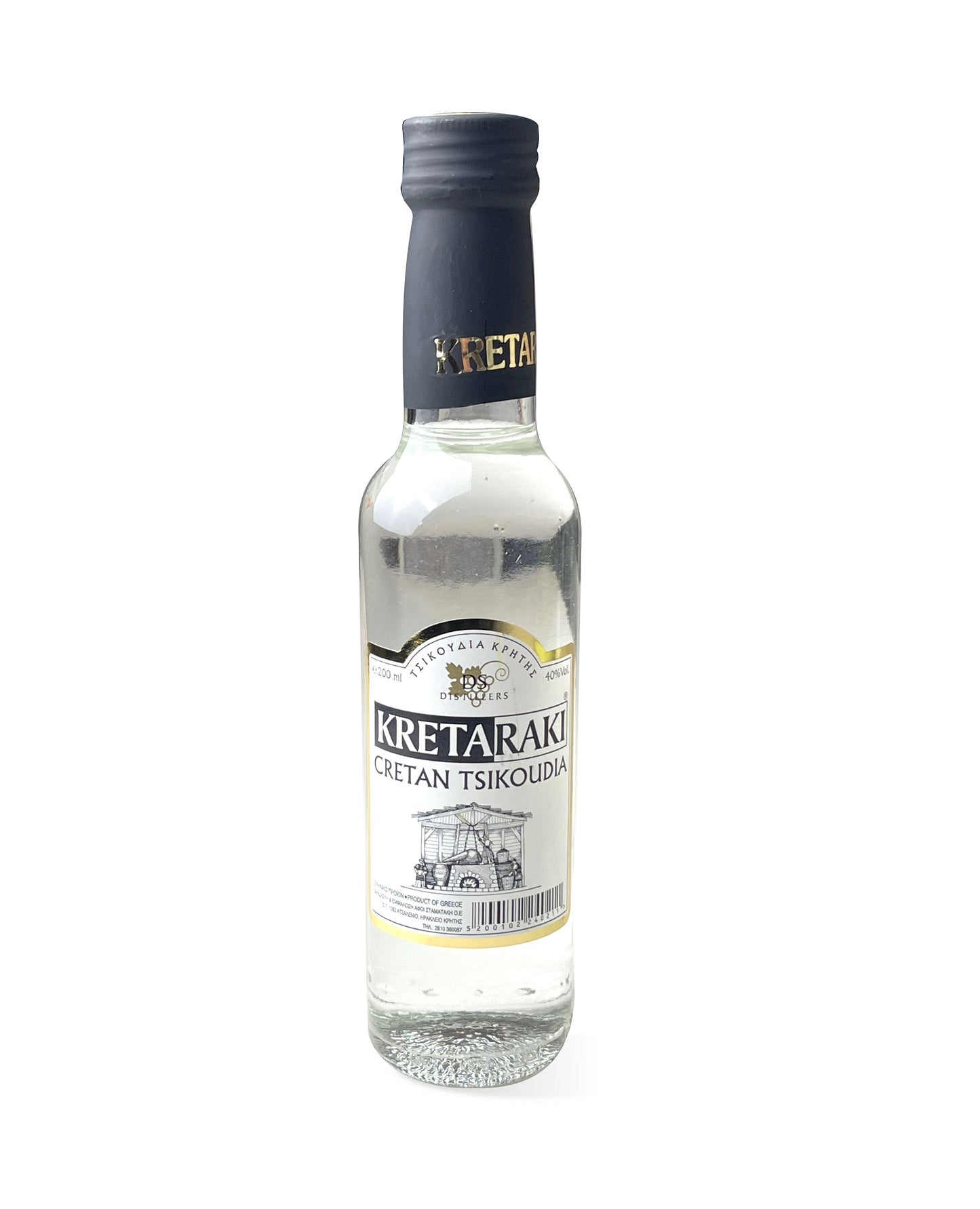 Tsikoudia Kreta Raki (Tsipouro) - Kretaraki ohne Anis 200ml